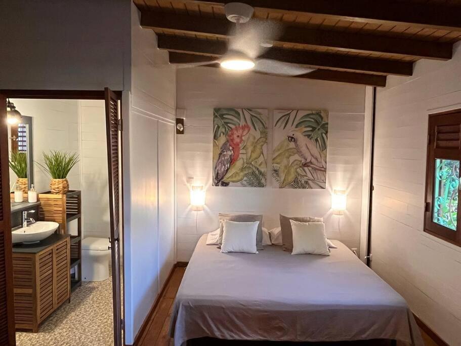 Bungalow Avec Jacuzzi Privatif Villa Sainte-Rose Exteriör bild